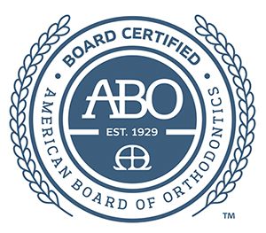 ABO logo Diplomate, American Board of Orthodontics (ABO Symbol)